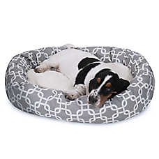 Majestic Pet Links Sherpa Bagel Indoor & Outdoor Dog Bed
