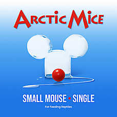 Arctic Mice Frozen Small Mice - Snake Food - 1-5 ct