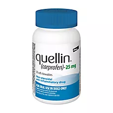 Quellin (Carprofen) Soft Chewables for Dogs - 25 mg - 30 Count