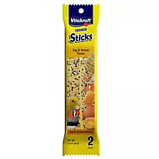 Vitakraft® Crunch Sticks Egg & Honey Canary & Finch Treat - Crunchy Treat Sticks