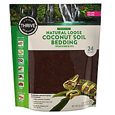 Thrive Natural Loose Coconut Soil Reptile Bedding - 4-24 qt