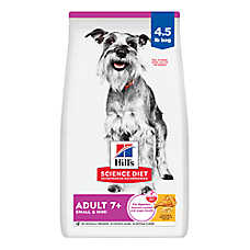 Hill's? Science Diet? Small & Mini 7+ Senior Dry Dog Food - Chicken & Brown Rice