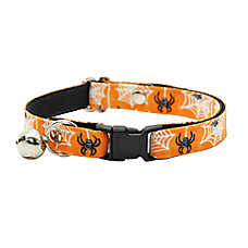 Made By Cleo? Spooky Spiderwebs Cat Collar