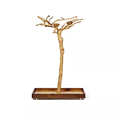 Prevue Pet Products Coffeawood Java Tree Small Floor Playstand - Floor Pet Bird Playstand