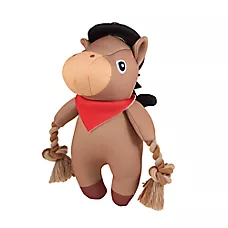 Joyhound庐 Plush Rope Horse Dog Toy