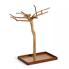 Prevue Pet Products Coffeawood Java Tree Extra-Small Floor Playstand - Pet Bird Playstand