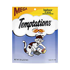 Temptations&trade; Classic Adult Cat Treats - Indoor Care, Soft & Crunchy, Chicken