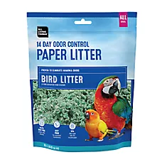 All Living Things® Crumbled Bird Litter - Bird Cage Litter for Odor Control - 10L