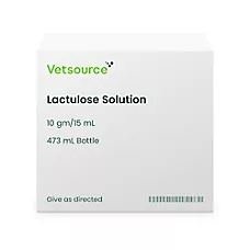 Lactulose Solution USP 10 g/15 mL for Dogs & Cats - Pint (473 mL) Bottle