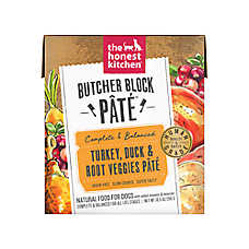 The Honest Kitchen Turkey, Duck & Root Veggies Pate All Life Stages Wet Dog Food - 10.5 oz