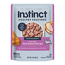 Instinct® Healthy Cravings Cat Food Topper - Natural, Grain Free, Rabbit